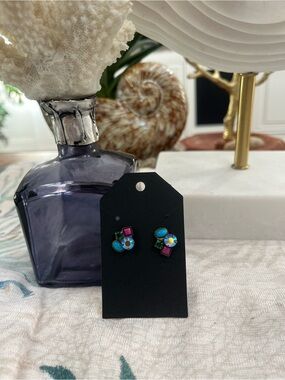 Rare Find! Brand New w/o Tags! Sorrelli Multi-Stone Stud Earrings